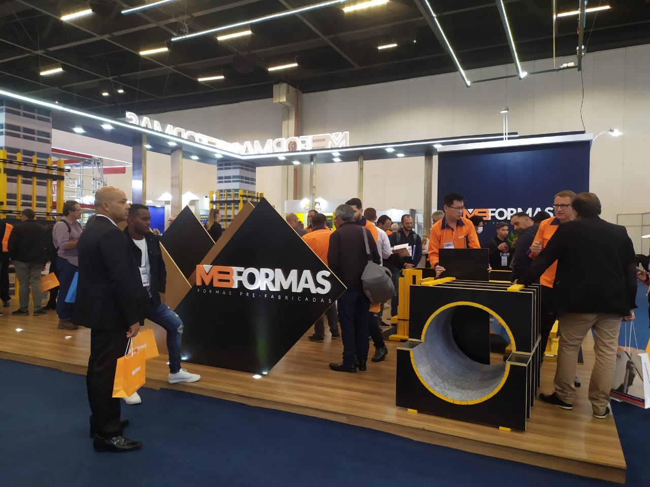 Expositores da Concrete Show 2022 Fôrmas para concreto